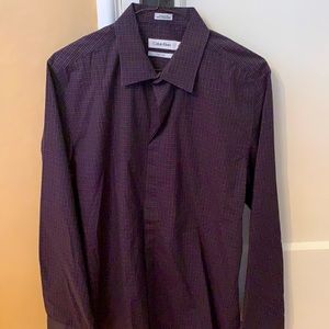 Calvin Klein long sleeve dress shirt - M